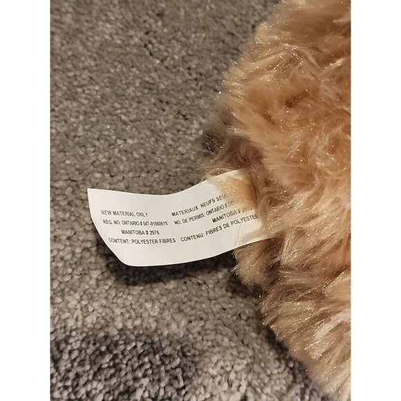 NWT Fuzzy Friends Plush 8 Inch Light Brown Teddy Bear Stuffed Animal Toy - Picture 9 of 10